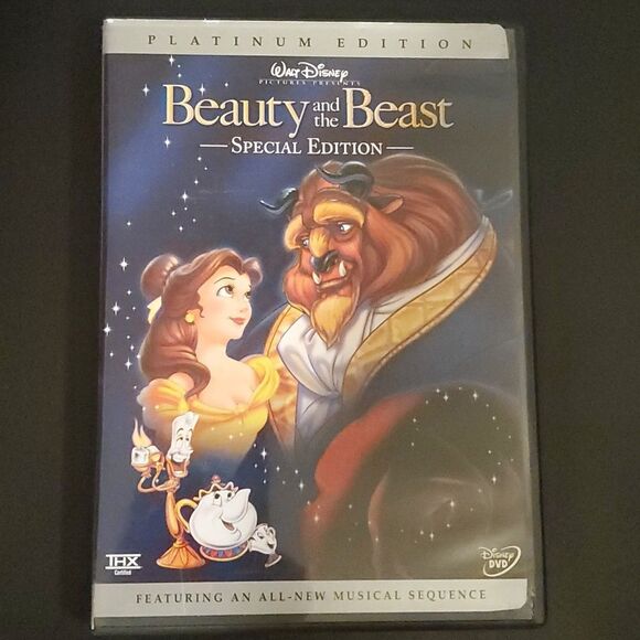 Walt Disney's Beauty and the Beast Special Edition platnium edition two … - Picture 1 of 10